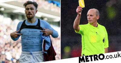 Premier League refs told NOT to punish players for showing support for Ukraine after Matty Cash was booked for showing support to Tomasz Kedziora