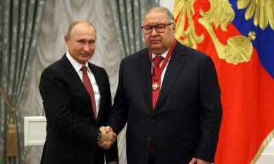 Alisher Usmanov, billionaire with Everton links, has assets frozen by EU
