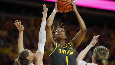 No. 5 Baylor routs No. 8 Iowa State for women's Big 12 title - foxnews.com - Jordan - state Iowa - county Ashley