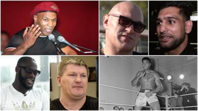 Joe Frazier - Tyson Fury - Mike Tyson - Ricky Hatton - Deontay Wilder - Mike Tyson vs Muhammad Ali? Boxers including Fury & Wilder pick who'd win - givemesport.com -  Brooklyn - Jordan - Vietnam