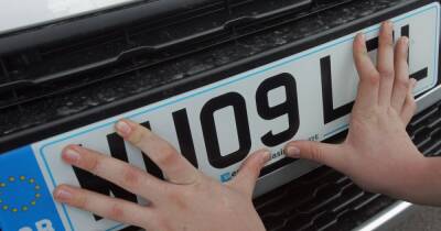 Two number plate rule changes coming into force from today - manchestereveningnews.co.uk - Birmingham