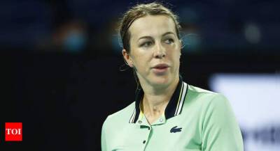 'Stop the war', says Russian tennis star Pavlyuchenkova