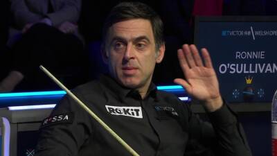 Ronnie O’Sullivan races past James Cahill to reach Welsh Open second round after European Masters final loss