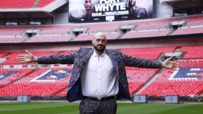 Tyson Fury accuses Dillian Whyte of 'showing white flag' for missing press conference