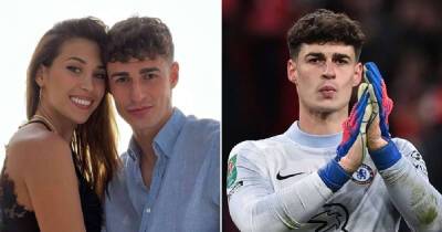 Kepa's girlfriend sends message to Chelsea fans after Carabao Cup final nightmare