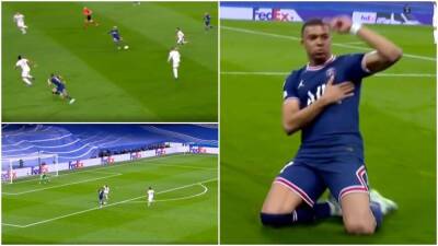 Kylian Mbappe scores stunning counterattack goal for PSG vs Real Madrid