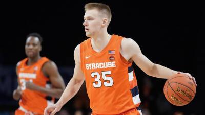 Syracuse's Buddy Boeheim punches Florida State player during ACC game, coach defends his son - foxnews.com - Florida -  Brooklyn - state New York -  Indianapolis - county San Diego - county Orange