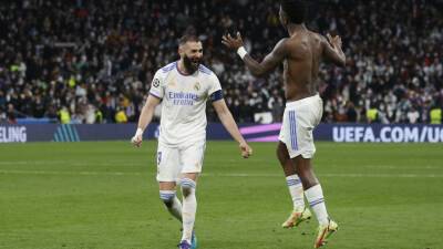 Carlo Ancelotti - Benzema hat-trick stuns PSG as Real Madrid make epic comeback - france24.com - France -  Santiago