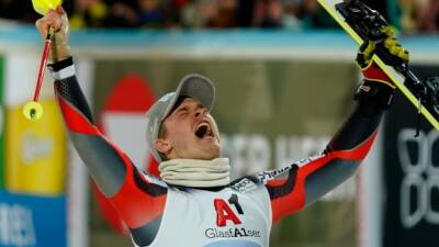 Norway's Atle Lie McGrath claims 1st career World Cup win with slalom victory in Austria