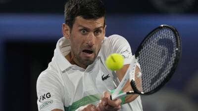 Djokovic confirms he won't play in Indian Wells, Miami