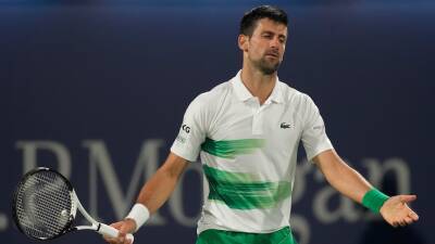 Novak Djokovic is out of Indian Wells, Miami tournaments as CDC vaccination rules mean he cannot enter the US