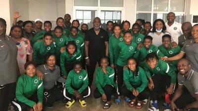 Falconets land in Dakar for battle with Senegal’s U-20 girls