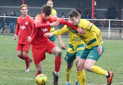 Hythe Town player-boss James Rogers ready for the scrap as Cannons eye safety