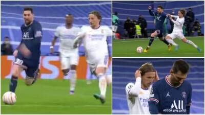 Lionel Messi - Luka Modric - Paris Saint-Germain - Luka Modric vs Lionel Messi: Real Madrid star came out on top during late duel - givemesport.com - Croatia