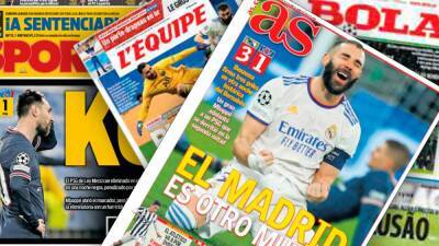 "Castigado por el Rey": las portadas tras la remontada del Madrid
