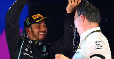 George Russell has labelled Lewis Hamilton a 'fighter' ahead of this F1 season