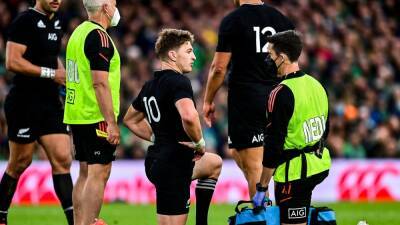 Beauden Barrett - Beauden Barrett feared concussion would force him to retire - rte.ie - France - Ireland - New Zealand