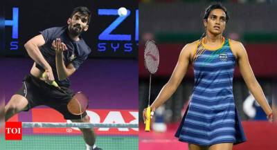 Viktor Axelsen - Srikanth wins, Sindhu, Saina lose in German Open - timesofindia.indiatimes.com - Germany - Denmark - China - India - Thailand