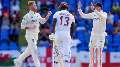 West Indies lose flurry of soft wickets to hand England advantage on day two
