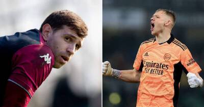 Emiliano Martinez - Mikel Arteta - Aaron Ramsdale - Emiliano Martinez gives verdict on Aaron Ramsdale and his wild celebrations - msn.com -  Sheffield