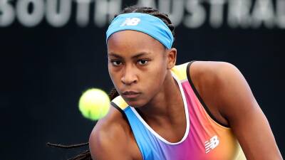 Indian Wells 2022 - Tennis star Coco Gauff speaks out against proposed Florida education law that limits LGBTQ+ people