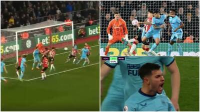 Newcastle's Bruno Guimaraes scores back-heeled stunner vs Southampton