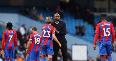 Crystal Palace without key midfielder for Man City game as Patrick Vieira confirms injury news