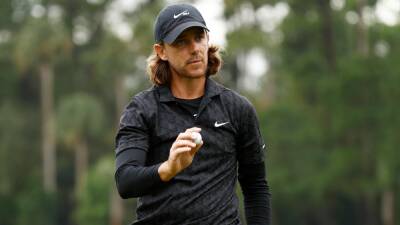 'Happy with my work' – Tommy Fleetwood weathers storm to lead Players Championship after four-hour rain delay