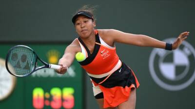 Osaka blows Stephens away on windy day at Indian Wells