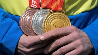 Tears, Defiance As Ukraine Paralympics Team Honour Country's Fallen