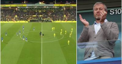 Roman Abramovich: Chelsea fans chant owner's name vs Norwich