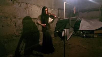 Violinist becomes social media sensation after playing from Kharkiv bomb shelter - euronews.com - Russia - Ukraine - Slovenia