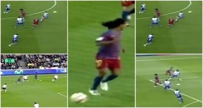 Marcus Rashford - Luis Díaz - Ronaldinho: Incredible footage proves he was the 'no-look' king - givemesport.com - Britain - Brazil