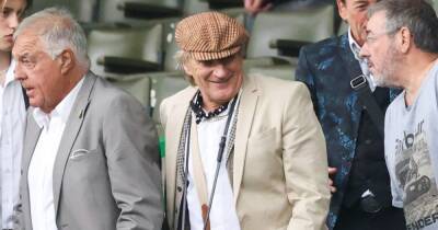 Rod Stewart applauds Rangers win but Celtic mad star can't resist goading Jim White with title jibe
