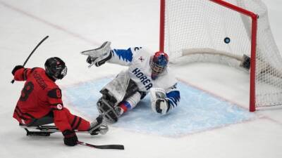 Canada advances to Paralympic hockey final after rout of South Korea - tsn.ca - Usa - Canada - China - Beijing - South Korea - county Riley - county Garrett