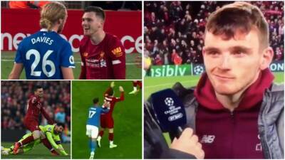 Andy Robertson: Footage proves Liverpool man is football's ultimate s***house