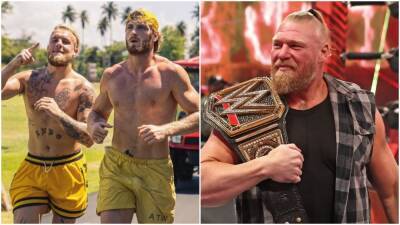 Brock Lesnar shares honest thoughts on Jake & Logan Paul