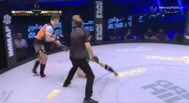 MMA Fighter Brutally KNOCKS OUT Referee With Botched Rolling Thunder Kick, The Impact Was Sickening
