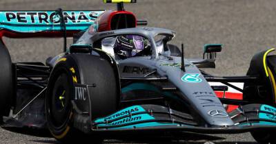 Hamilton: Mercedes battling to tame W13 F1 car in Bahrain