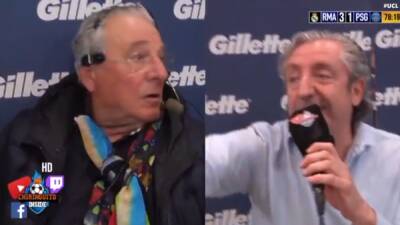 Una de las reacciones más buscadas: vean a Pedrerol con el 3-1 del Madrid - en.as.com