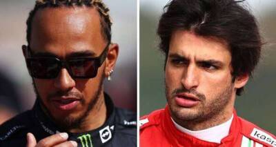 Lewis Hamilton responds to Carlos Sainz with honest Mercedes verdict - ‘Tacky driving'