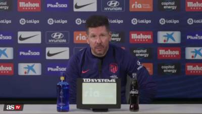 Simeone no se muerde la lengua para calificar lo del Madrid al PSG... pese a quien pese - en.as.com
