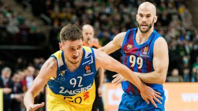 Zalgiris - Barcelona, Euroliga: resumen y resultado (91-84)