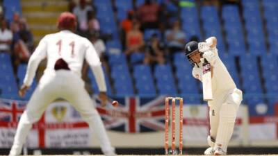 Crawley makes century, England seize control of first test against West Indies