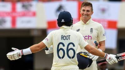Joe Root - Zak Crawley - Alex Lees - Vivian Richards - West Indies vs England, 1st Test, Day 4 Report: Ton-Up Zak Crawley, Joe Root Put England In Charge Of First Test - sports.ndtv.com