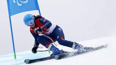 Winter Paralympics: Britain's Menna Fitzpatrick finishes fourth in slalom