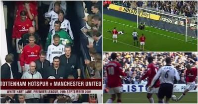 Alex Ferguson - David Beckham - Tottenham Hotspur - Ruud Van-Nistelrooy - Les Ferdinand - Andy Cole - Laurent Blanc - England Football - Man Utd vs Tottenham: Fan lost £10k with gut-wrenching bet in 2001 - givemesport.com - Manchester
