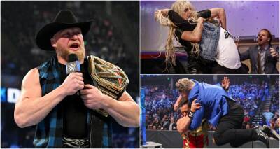 WWE SmackDown results: Brock Lesnar left irate as Roman Reigns no-shows