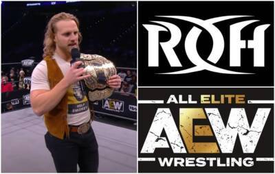 Hangman Adam Page: AEW World Champion talks AEW's recent ROH purchase.