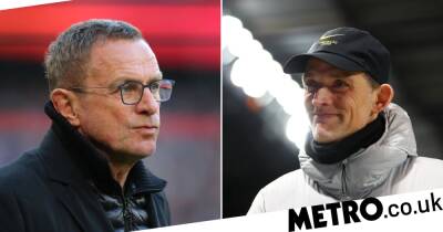 Ralf Rangnick plays down Thomas Tuchel links but privately views Chelsea manager as contender for Manchester United job